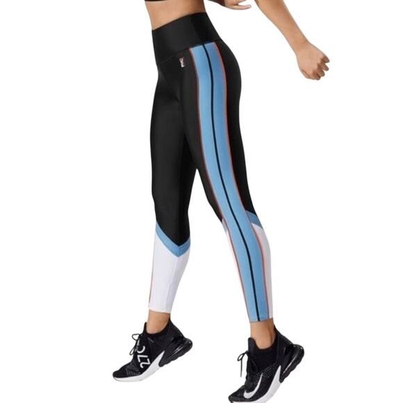 PE Nation Pants - PE Nation The Backboard High Rise Legging in Black Sky White Size Small